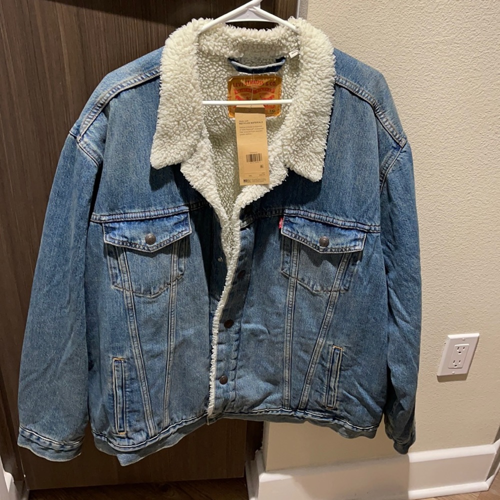 Levi Sherpa lined Denim Jacket